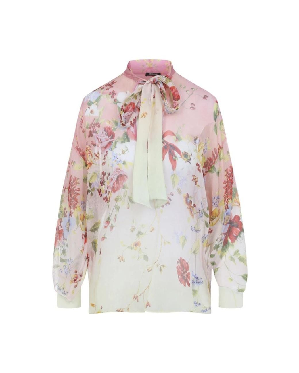 Roberto Cavalli White Blouses