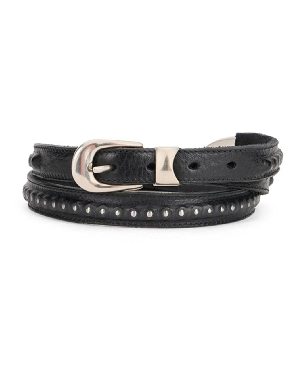 Our Legacy Black Belts for men