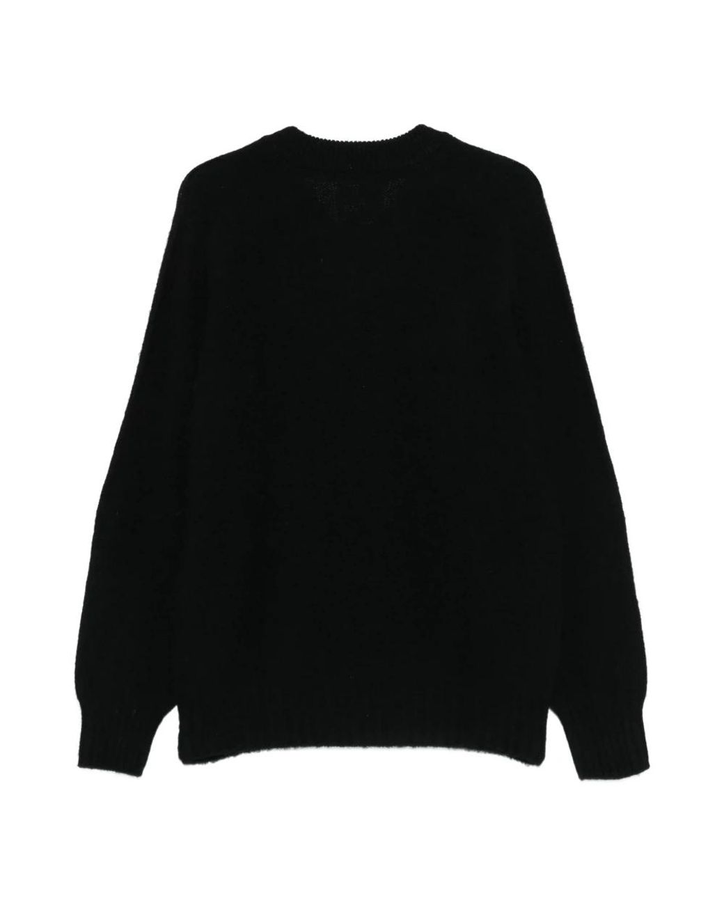 Howlin' By Morrison Black Round-Neck Knitwear for men
