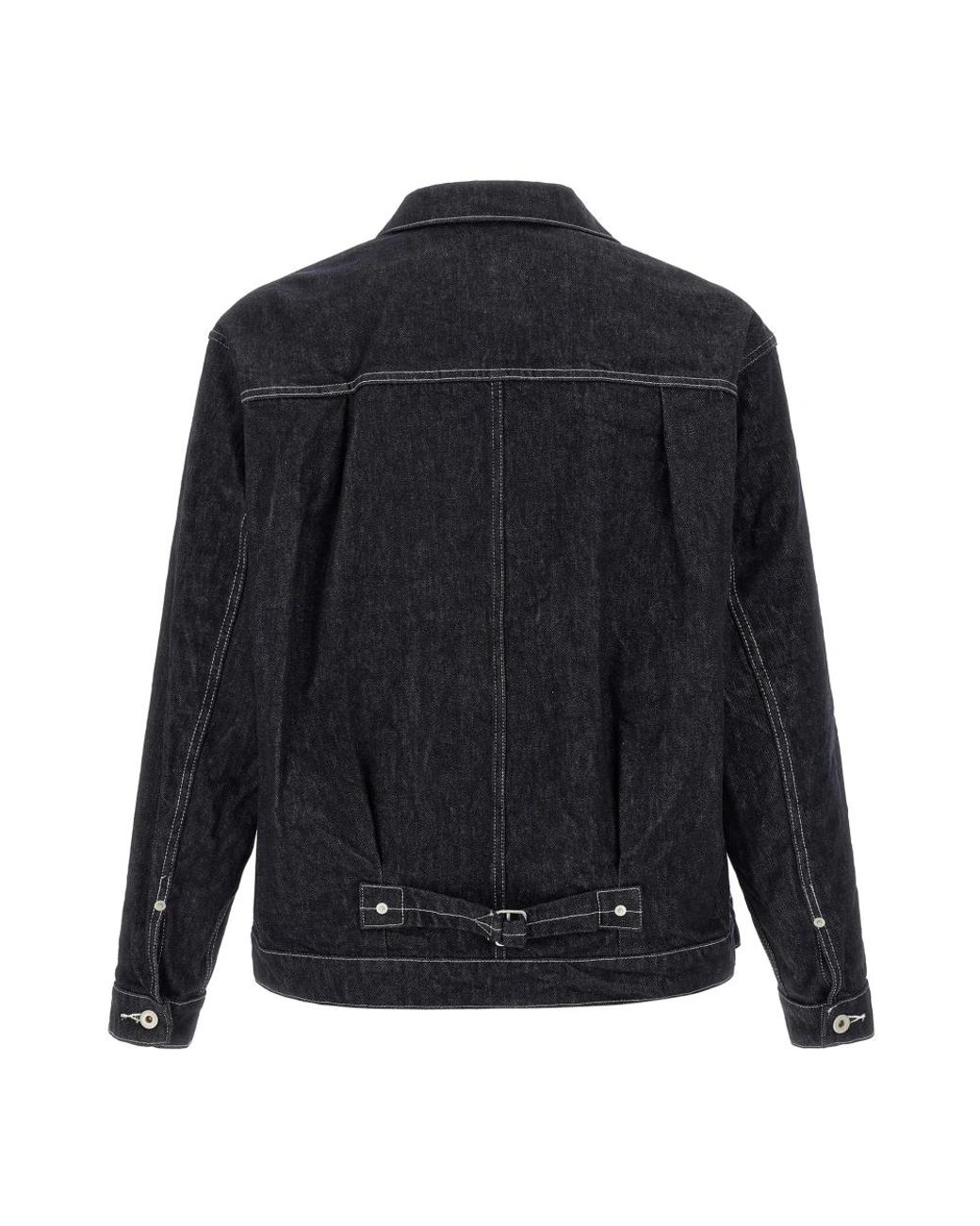 Comme des Garçons Black Denim Jackets for men