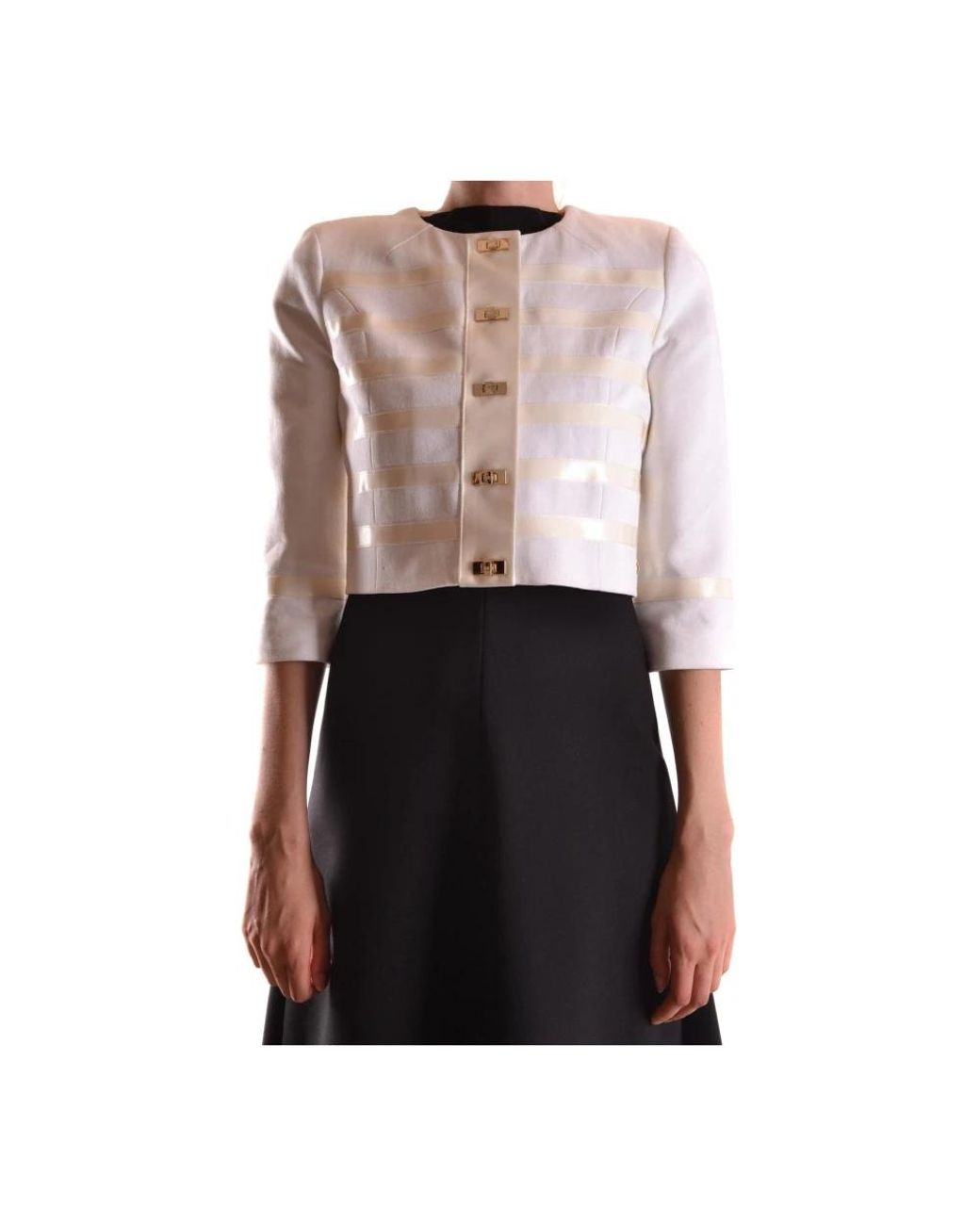 Elisabetta Franchi Black Blazers