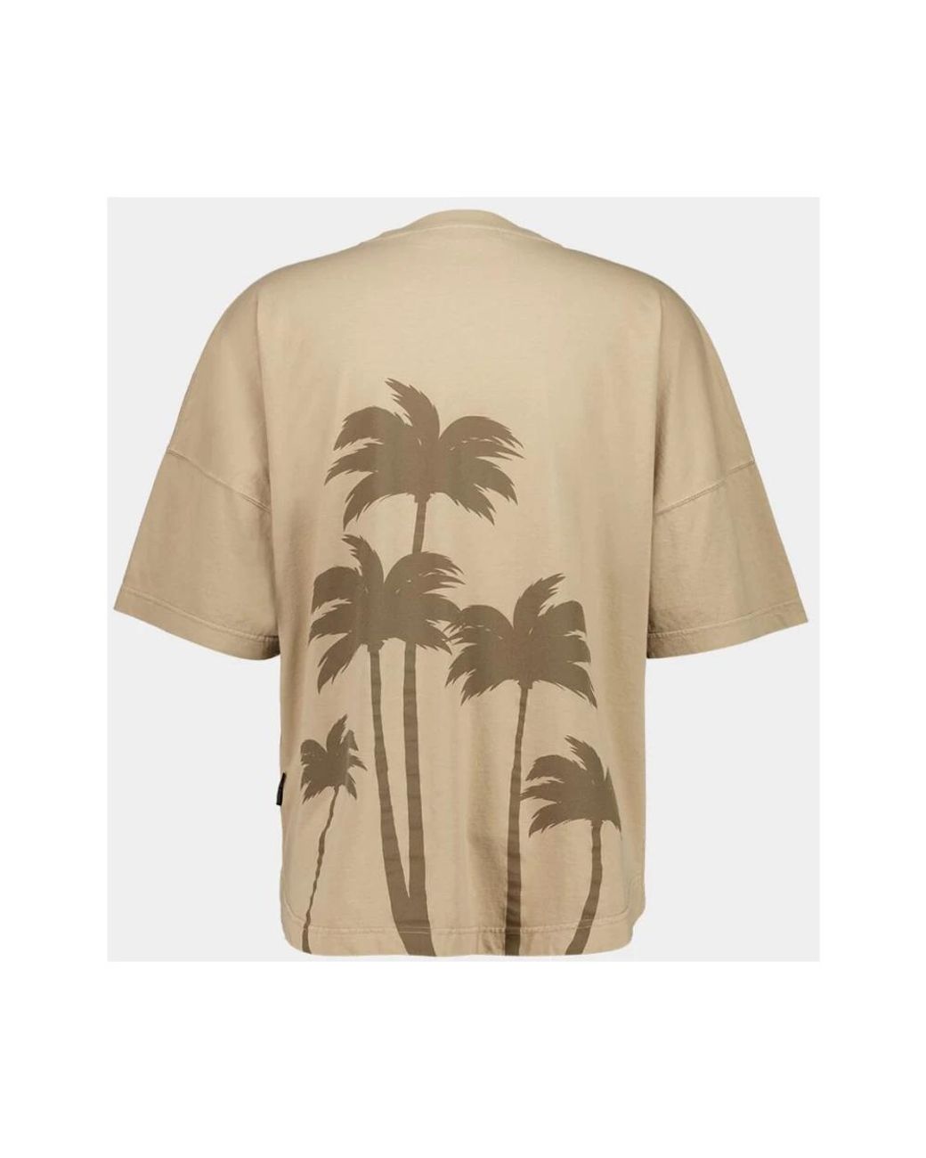 Palm Angels Natural T-Shirts for men