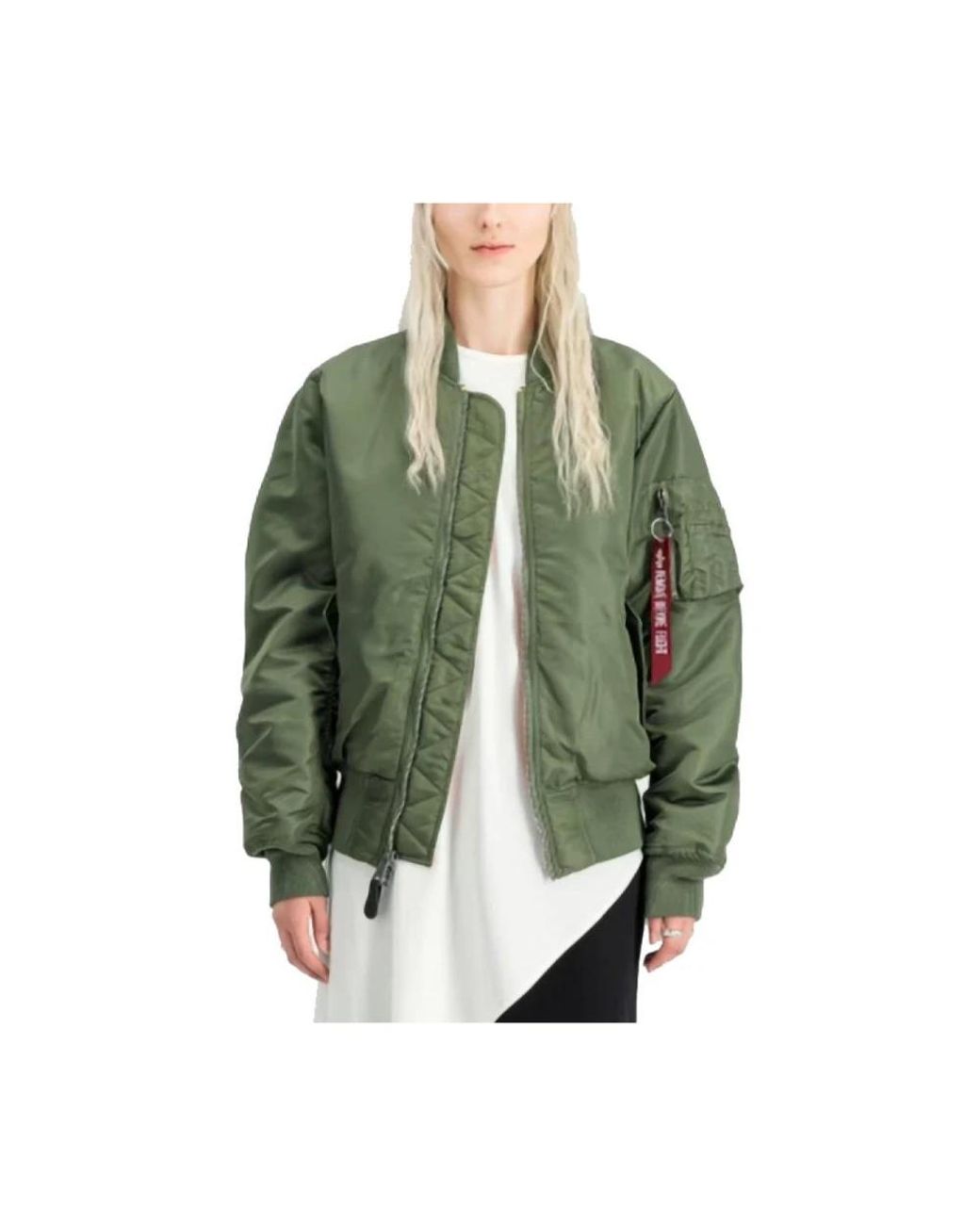 Alpha Industries Green Bomber Jackets