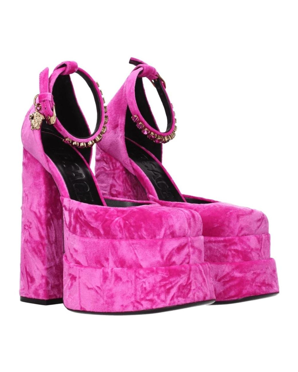 Versace Purple Pumps