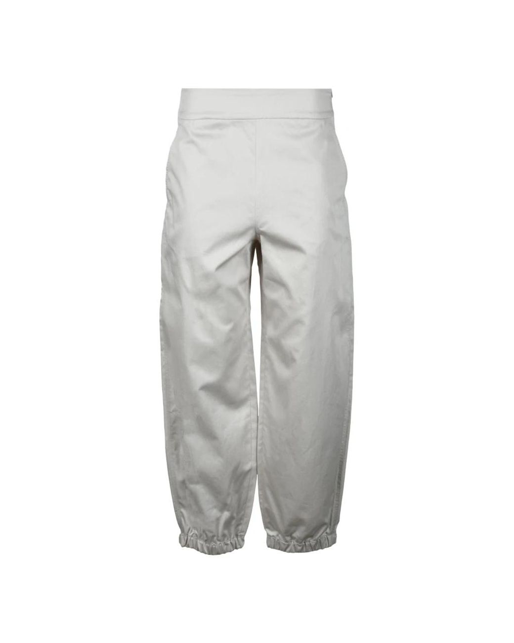 Max Mara Gray Wide Trousers