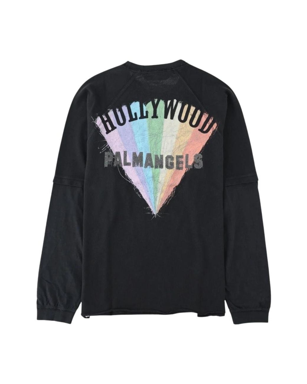 Palm Angels Black T-Shirts for men