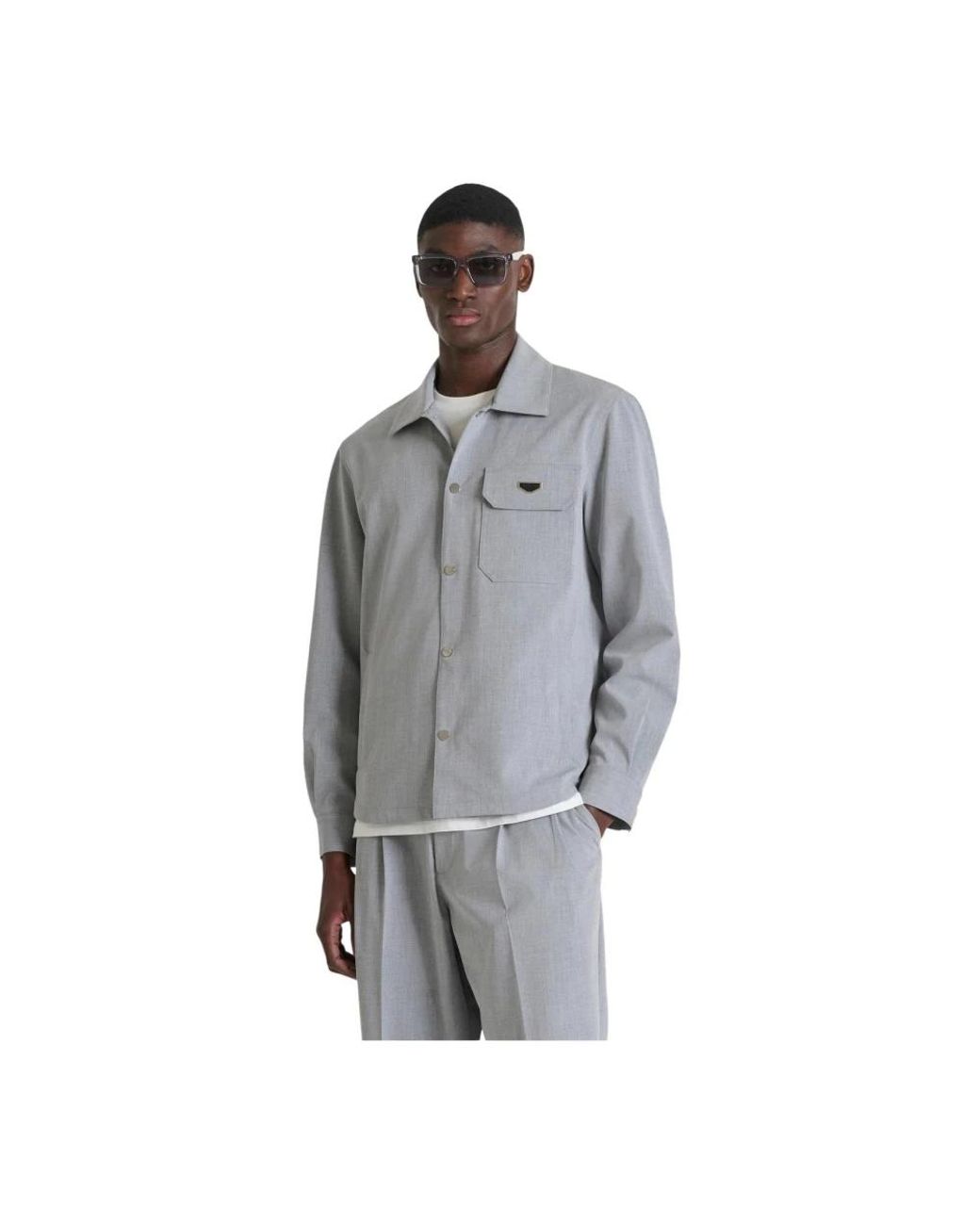 Light Jackets Antony Morato de hombre de color Gray