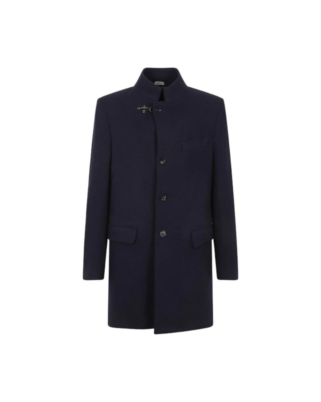Fay Jassen ,Blauw ,Wol New Duty Coat in het Blue voor heren