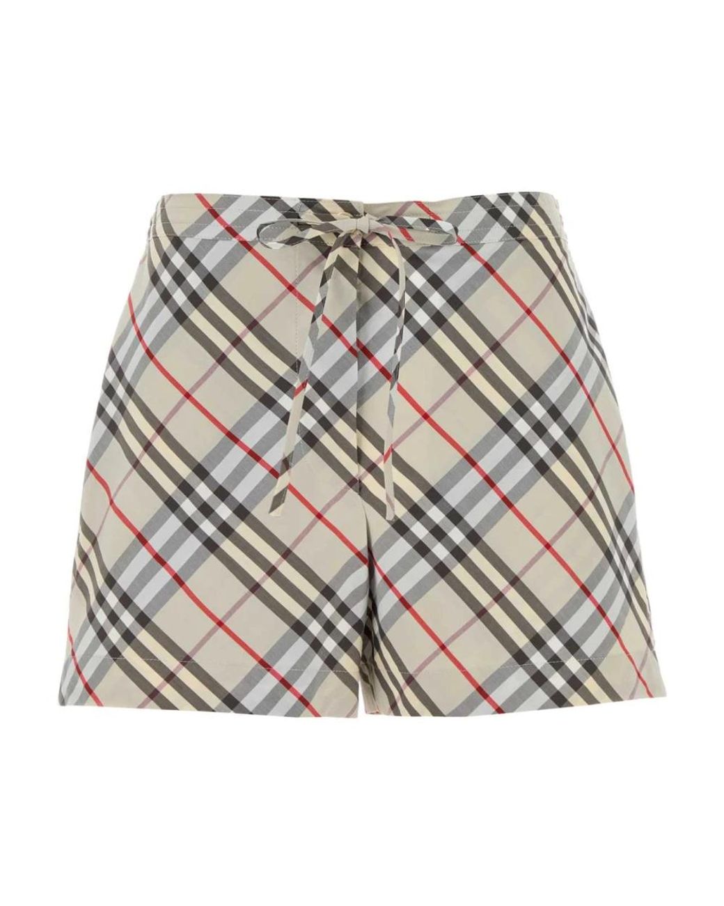 Burberry Gray Short Shorts