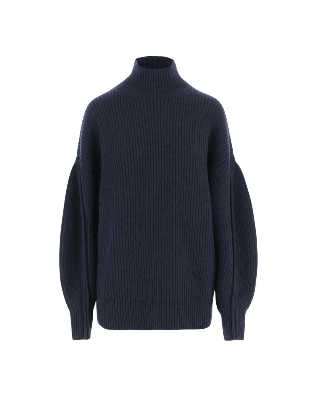 Carven Blue Cashmere Knitwear