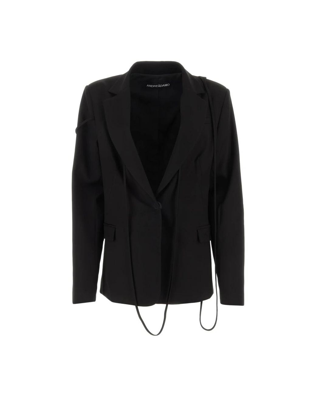 ANDREA ADAMO Black Blazers
