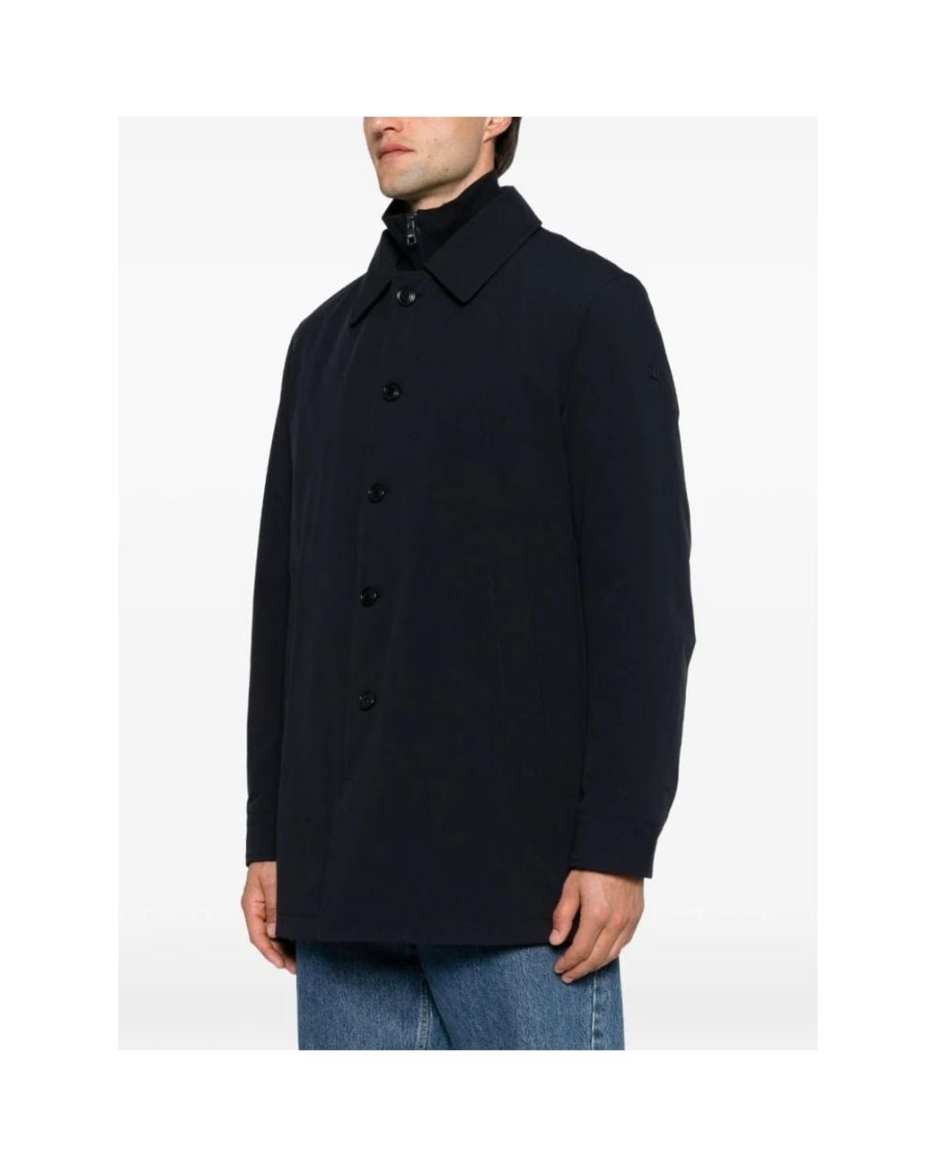 Single-Breasted Coats DUNO de hombre de color Blue