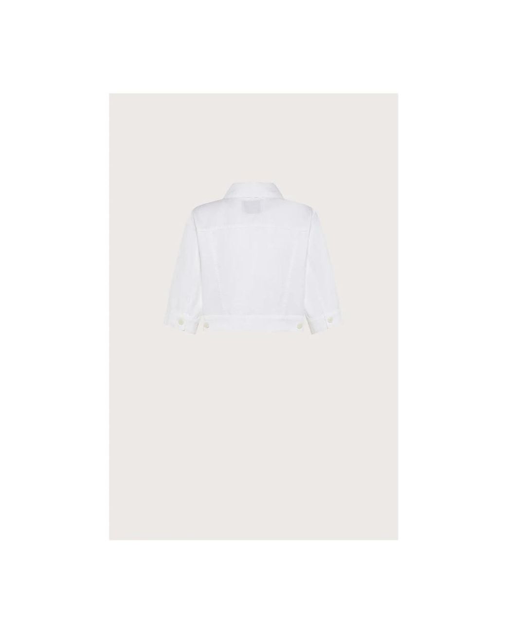 Seventy White Denim Jackets