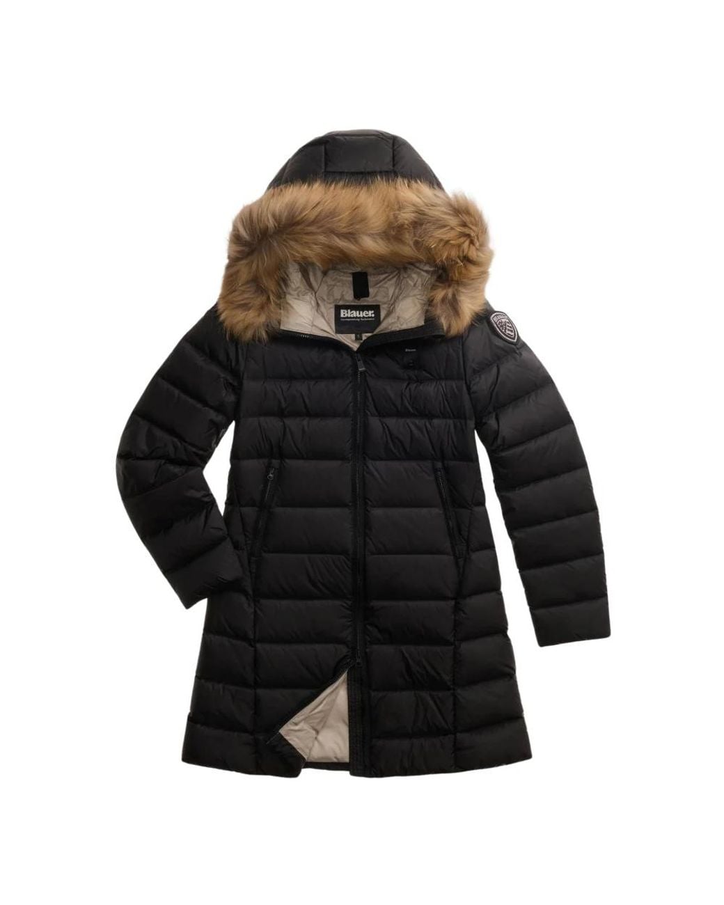 Down Coats Blauer en coloris Black
