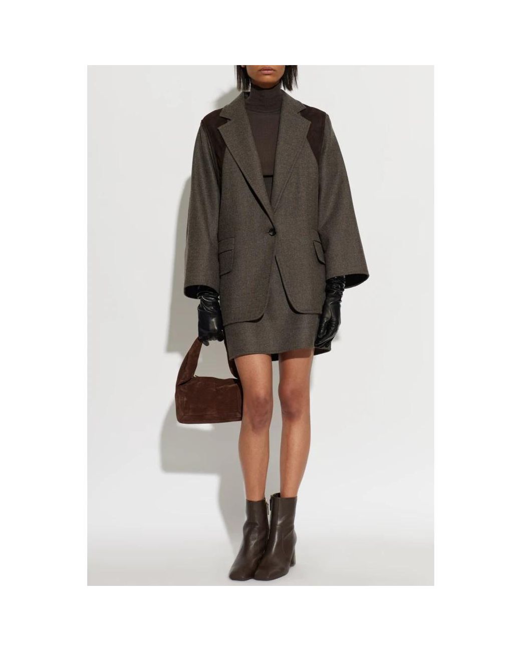 Max Mara Brown Short Skirts