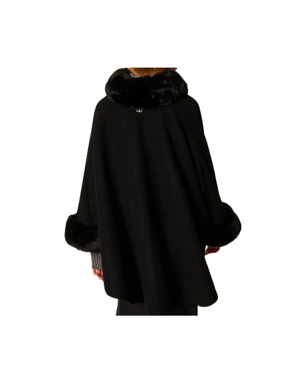 Twinset Black Ponchos