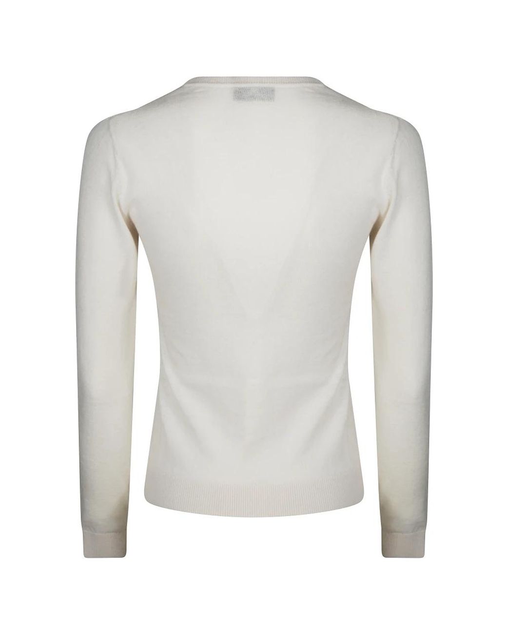 Elisabetta Franchi Gray Round-Neck Knitwear