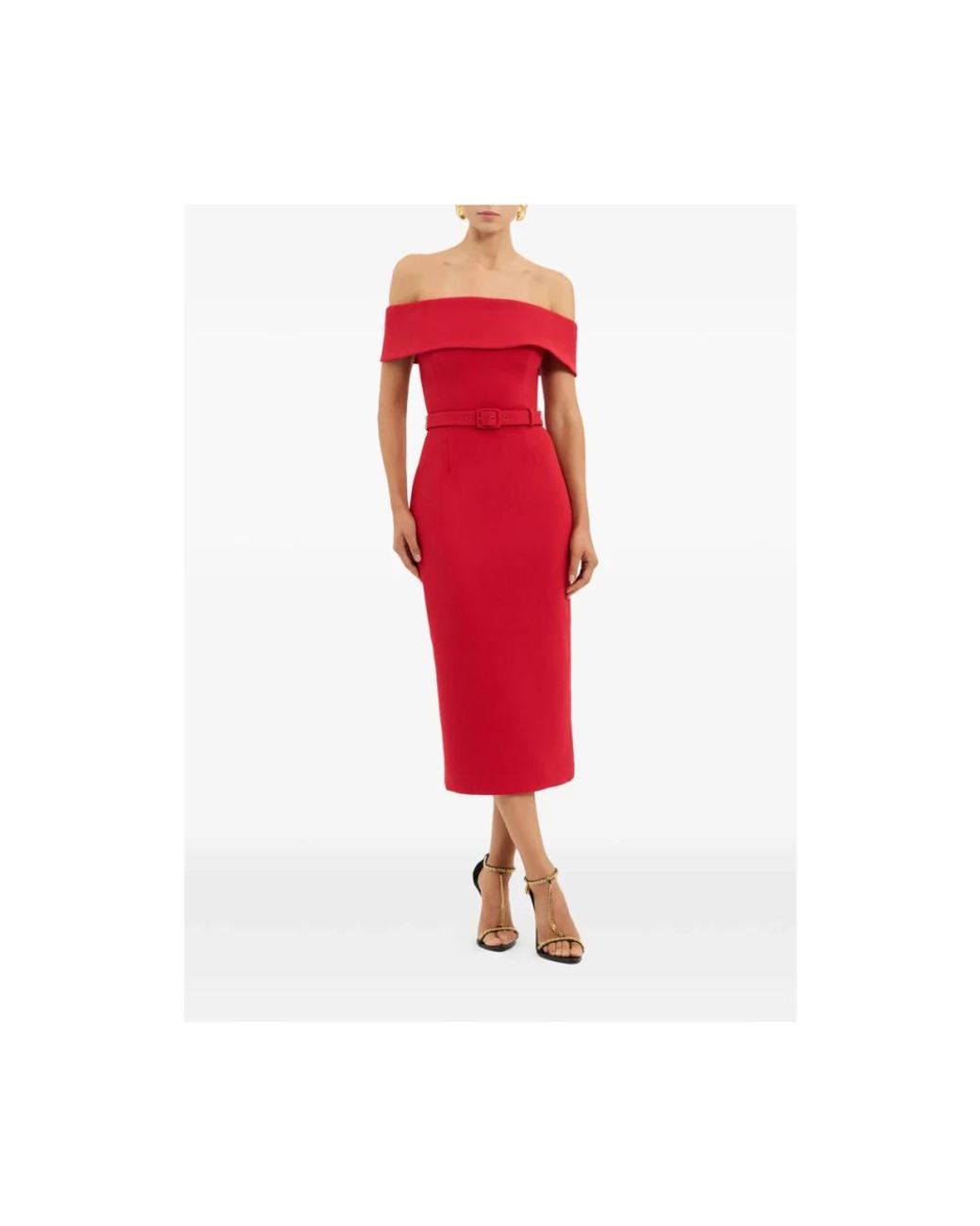 Rebecca Vallance Red Dress