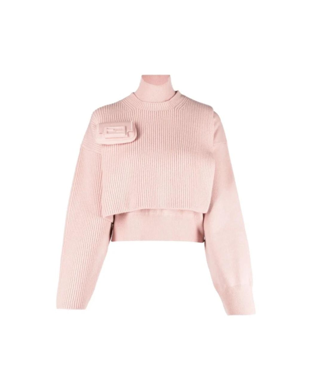 Fendi Pink Turtlenecks