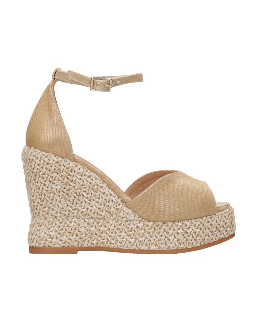 Wedges Espadrilles en coloris Natural