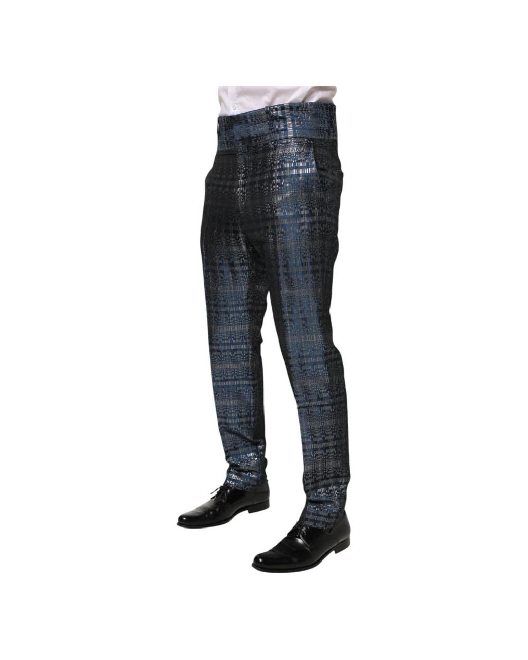 Dolce & Gabbana Blue Suit Trousers