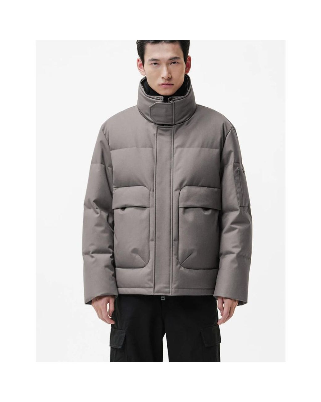 Winter Jackets DUNO pour homme en coloris Gray