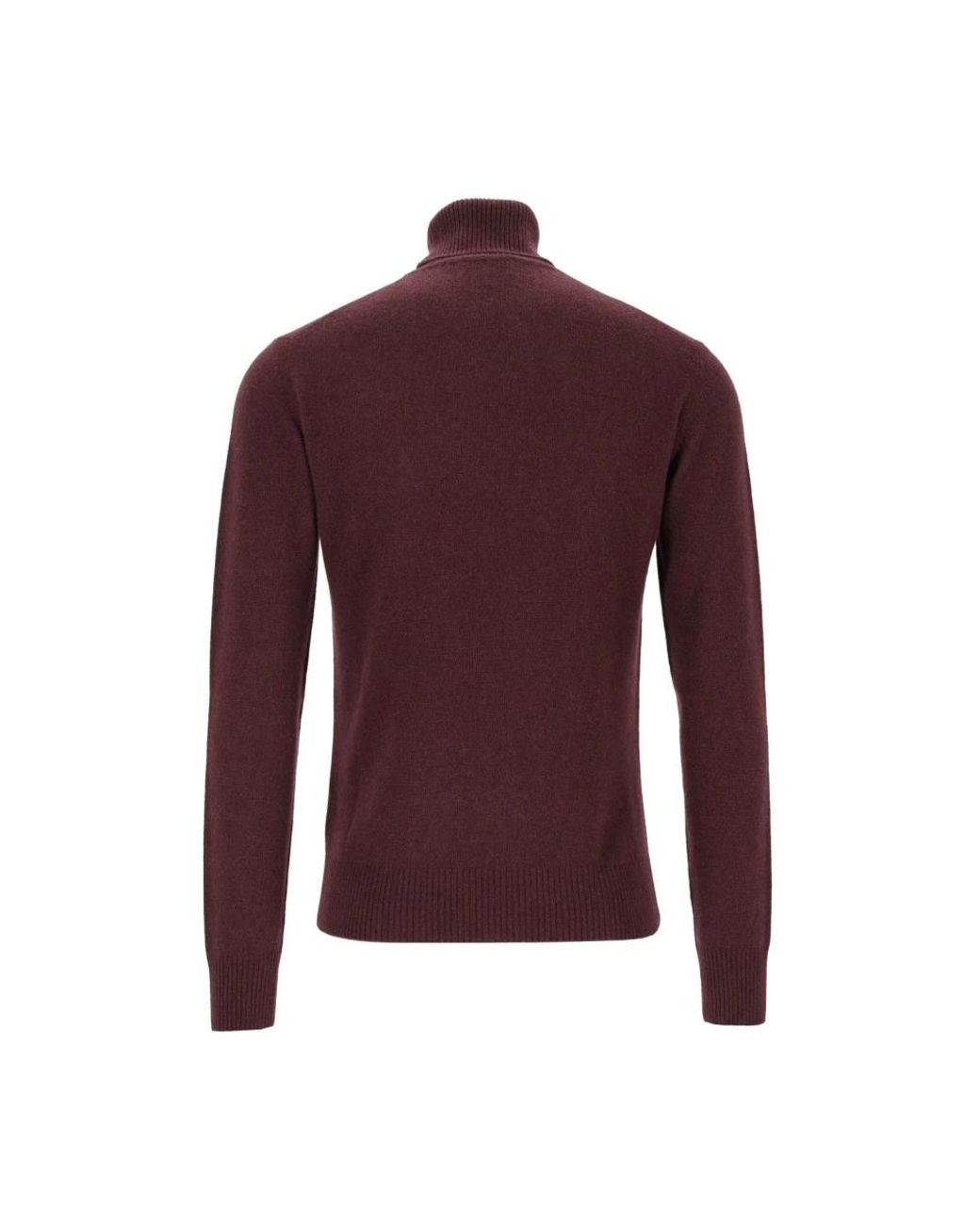 Emporio Armani Purple Cashmere Knitwear for men