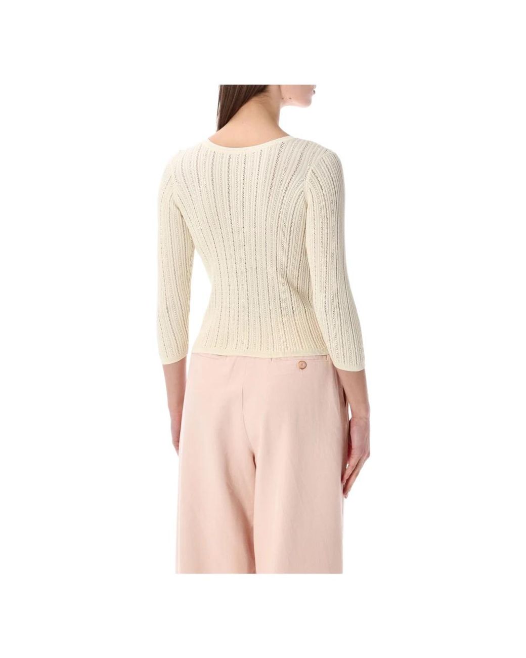 Sessun Pink Round-Neck Knitwear
