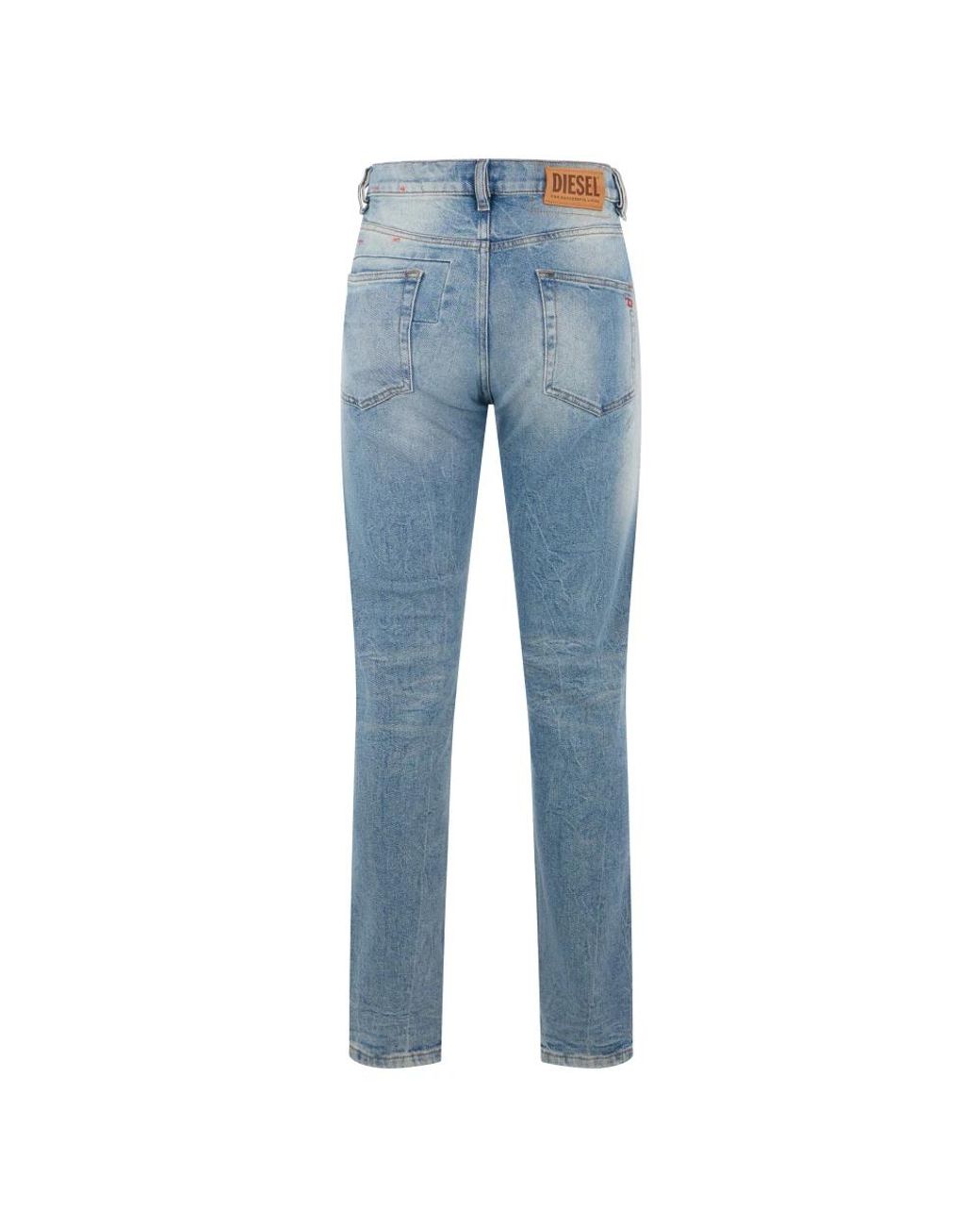 DIESEL Blue Slim-Fit Jeans for men