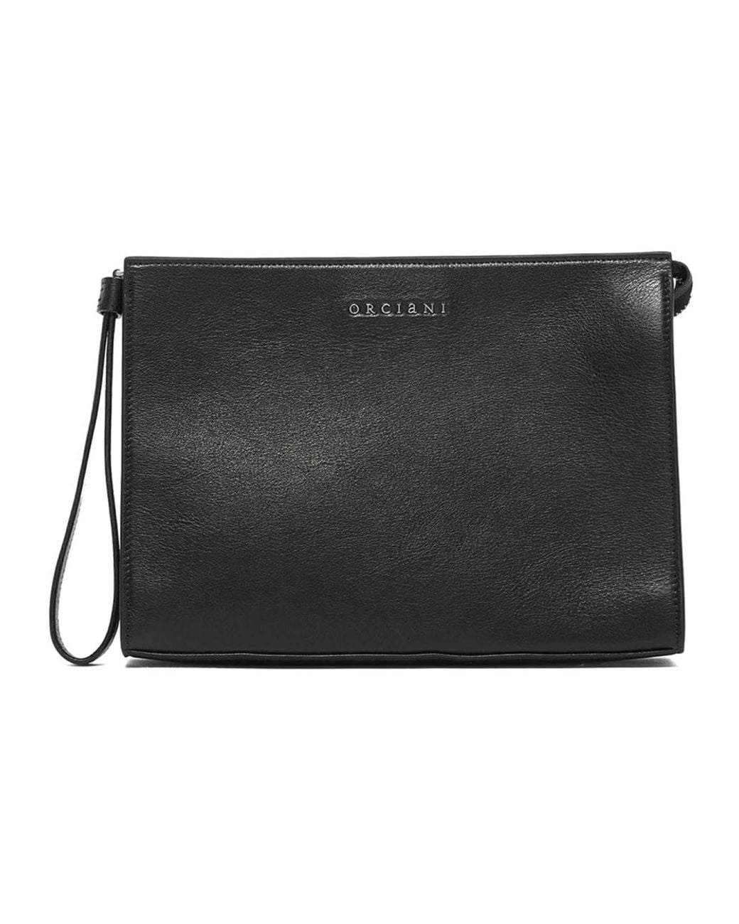 Orciani Black Cross Body Messenger for men