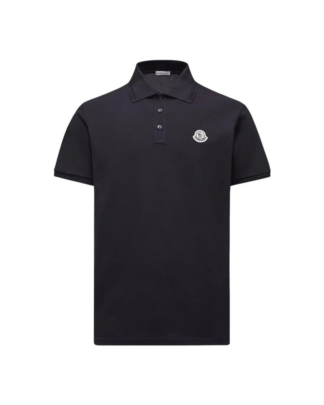 Moncler Black Polo Shirts for men