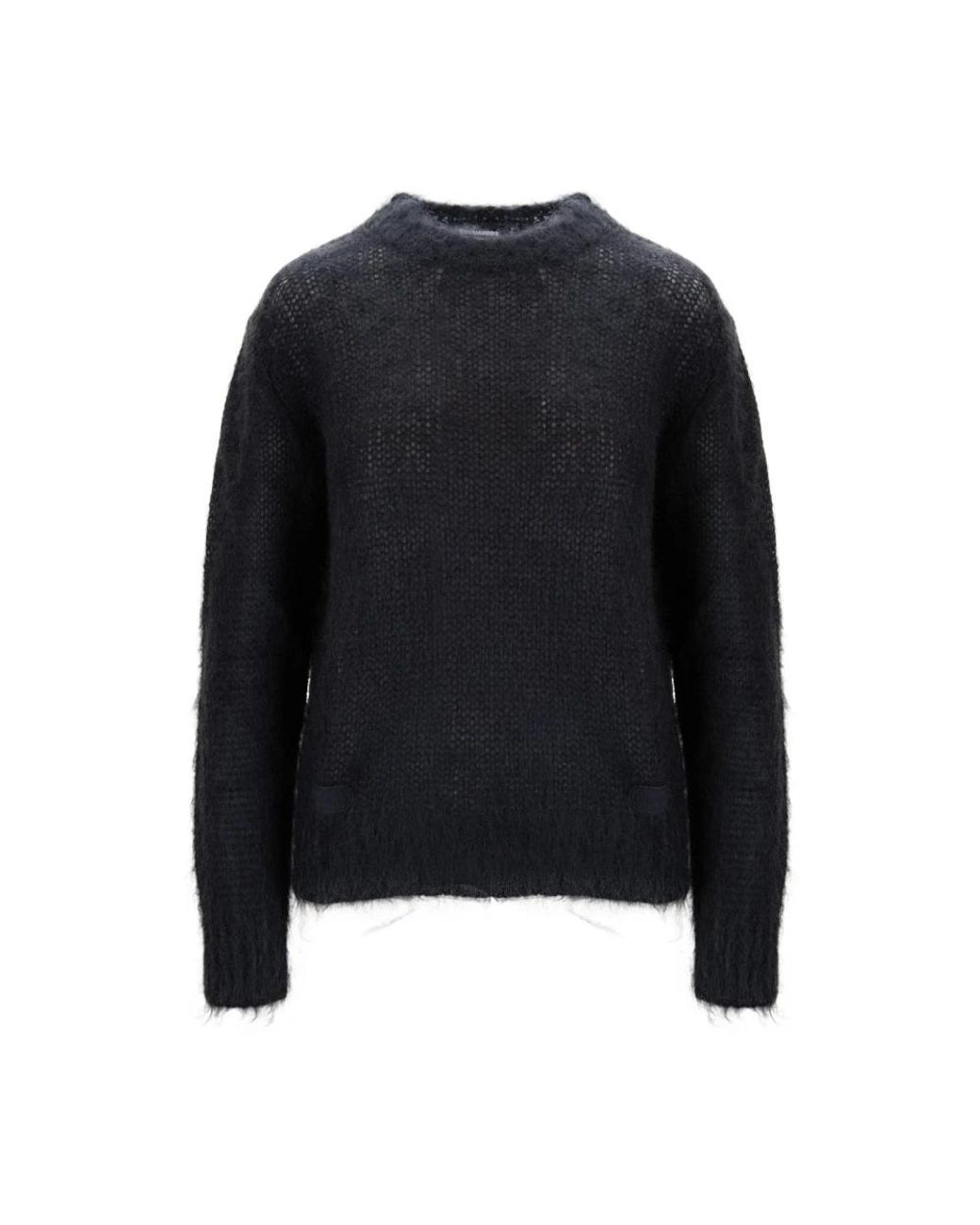 DSquared² Black Round-Neck Knitwear