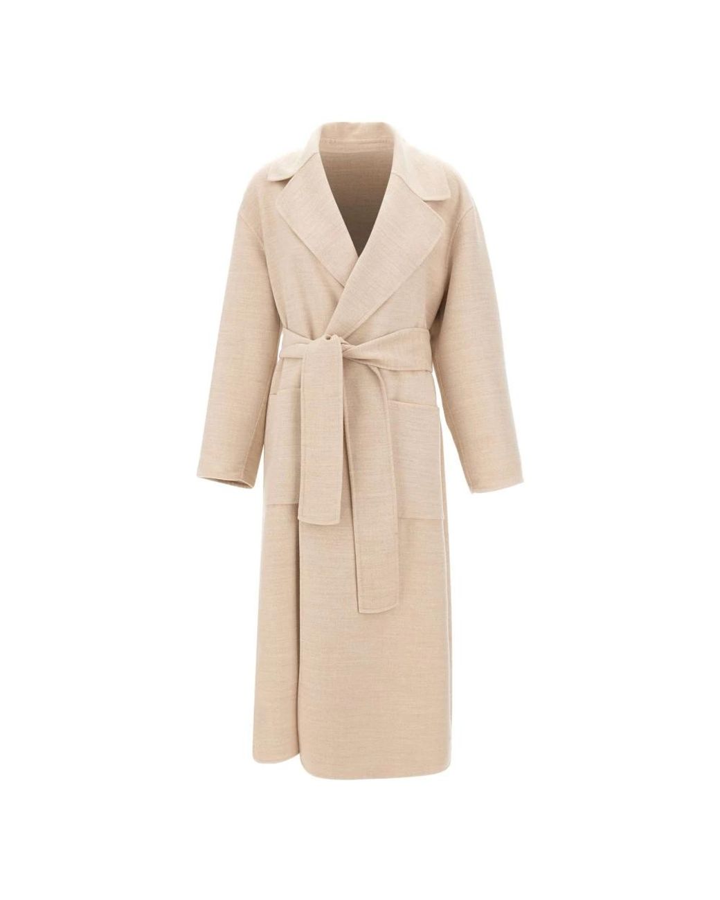 Fabiana Filippi Natural Belted Coats