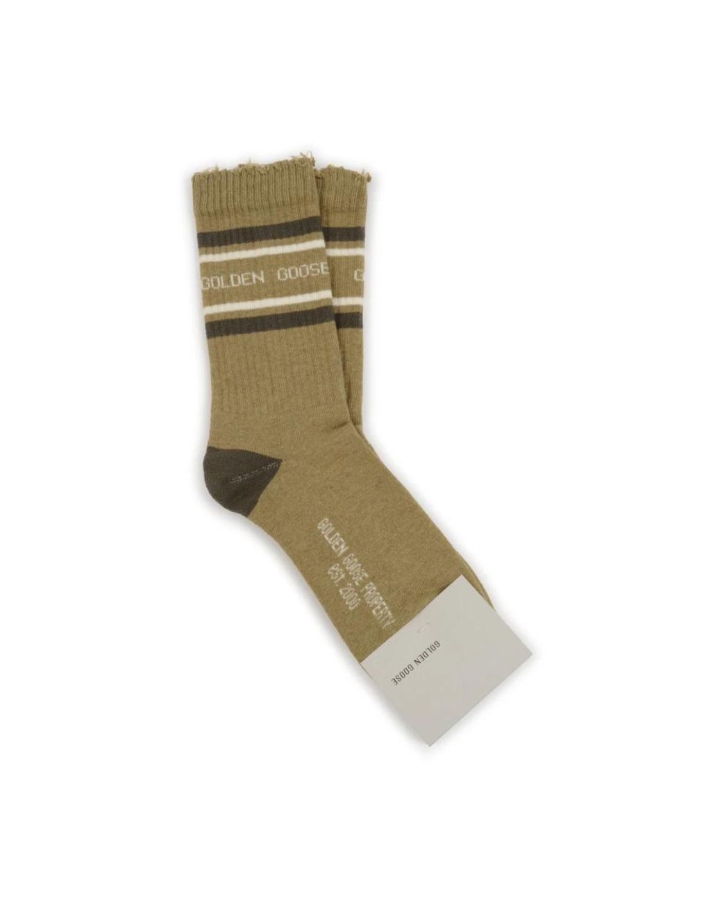 Golden Goose Deluxe Brand Green Socks for men