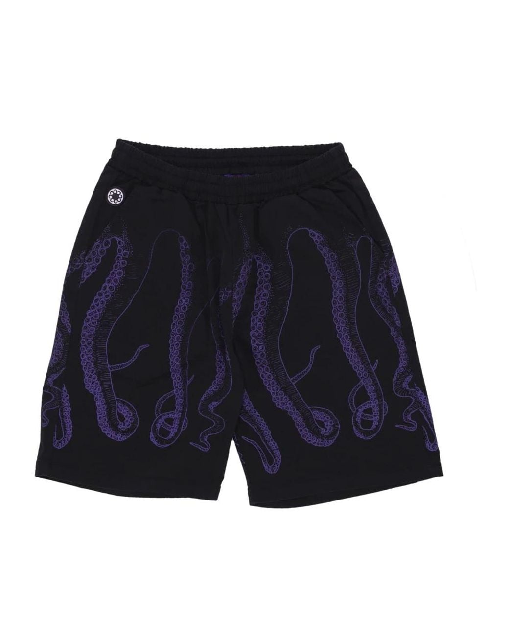 Octopus Blue Casual Shorts for men