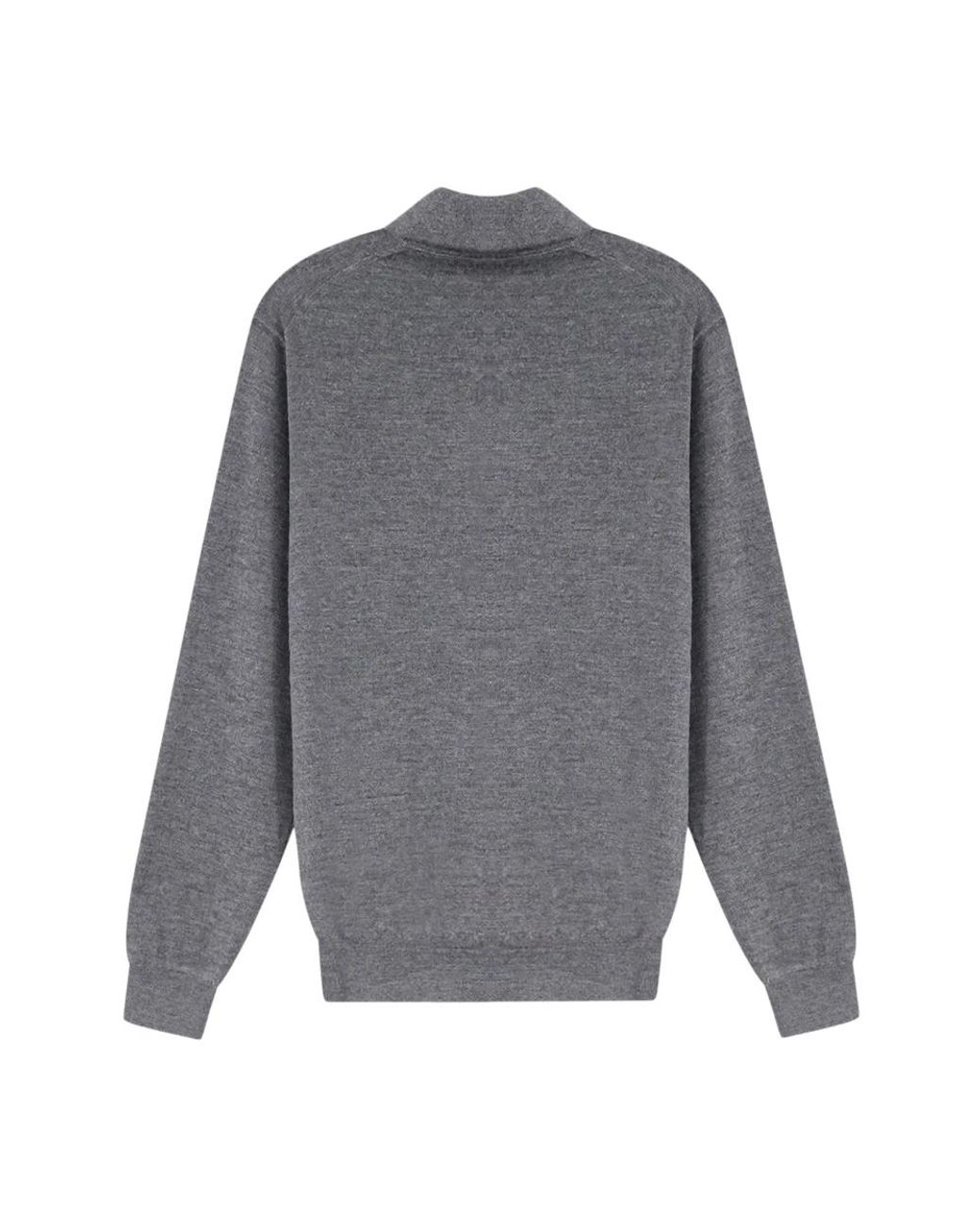 Brunello Cucinelli Gray Cashmere Knitwear for men