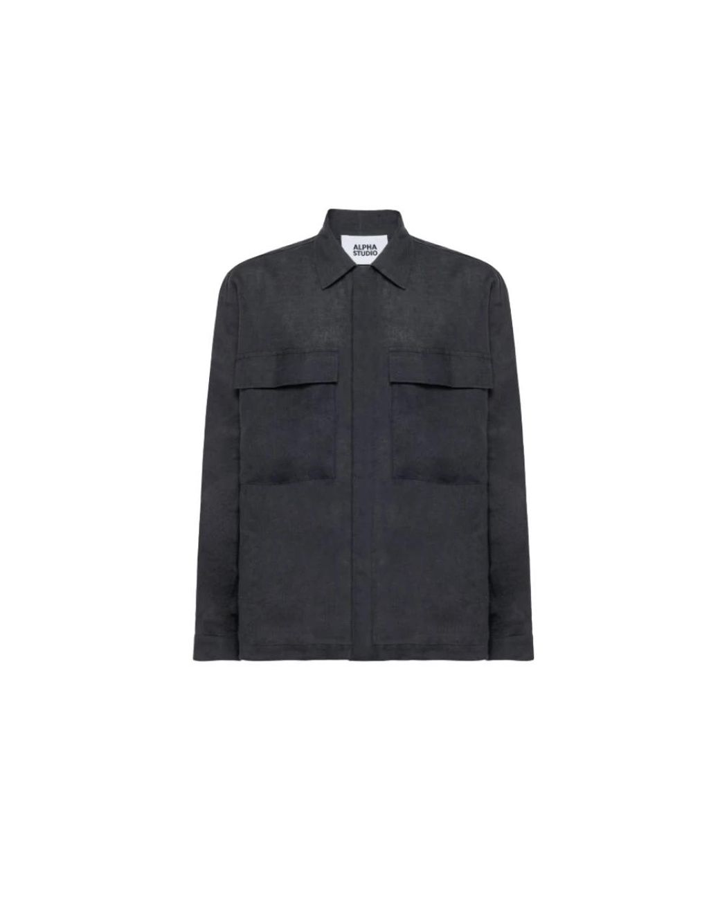 Casual Shirts Alpha Studio de hombre de color Blue