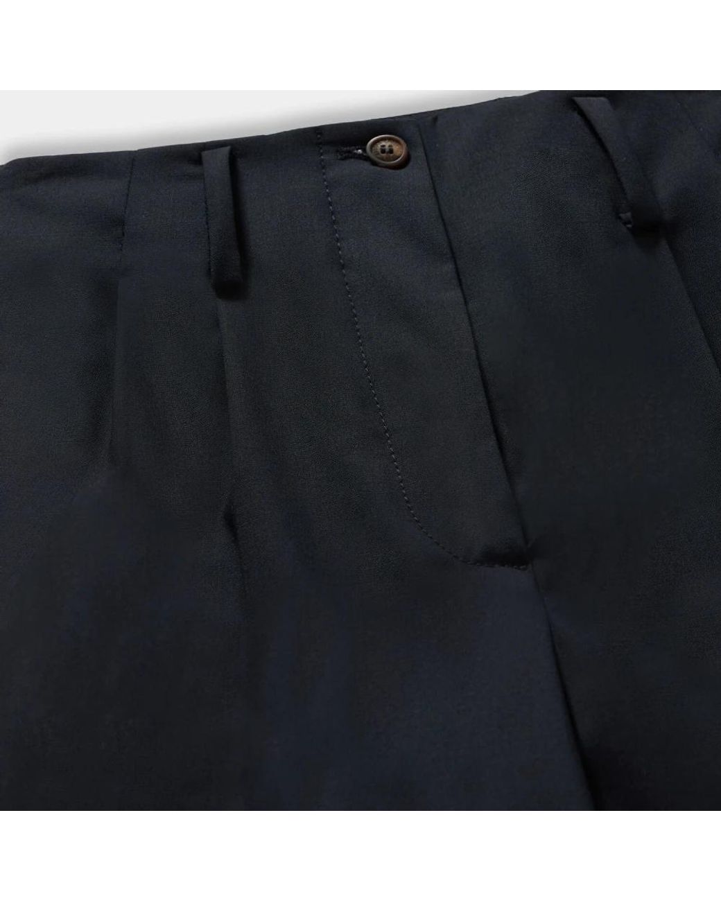 Brooks Brothers Blue Straight Trousers