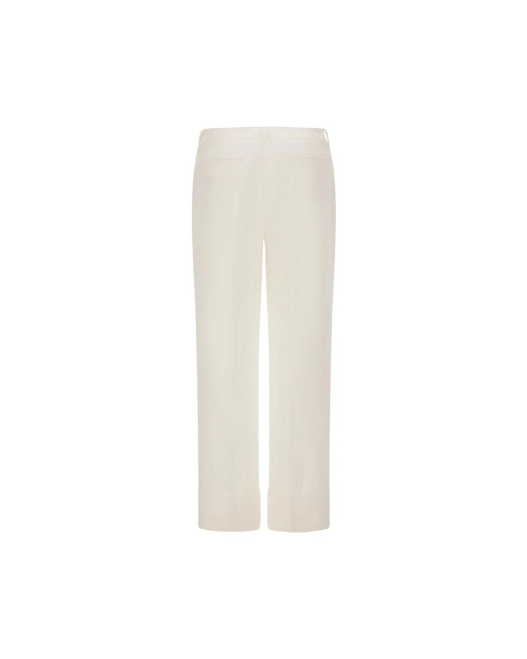 Cropped Trousers Herno de color White