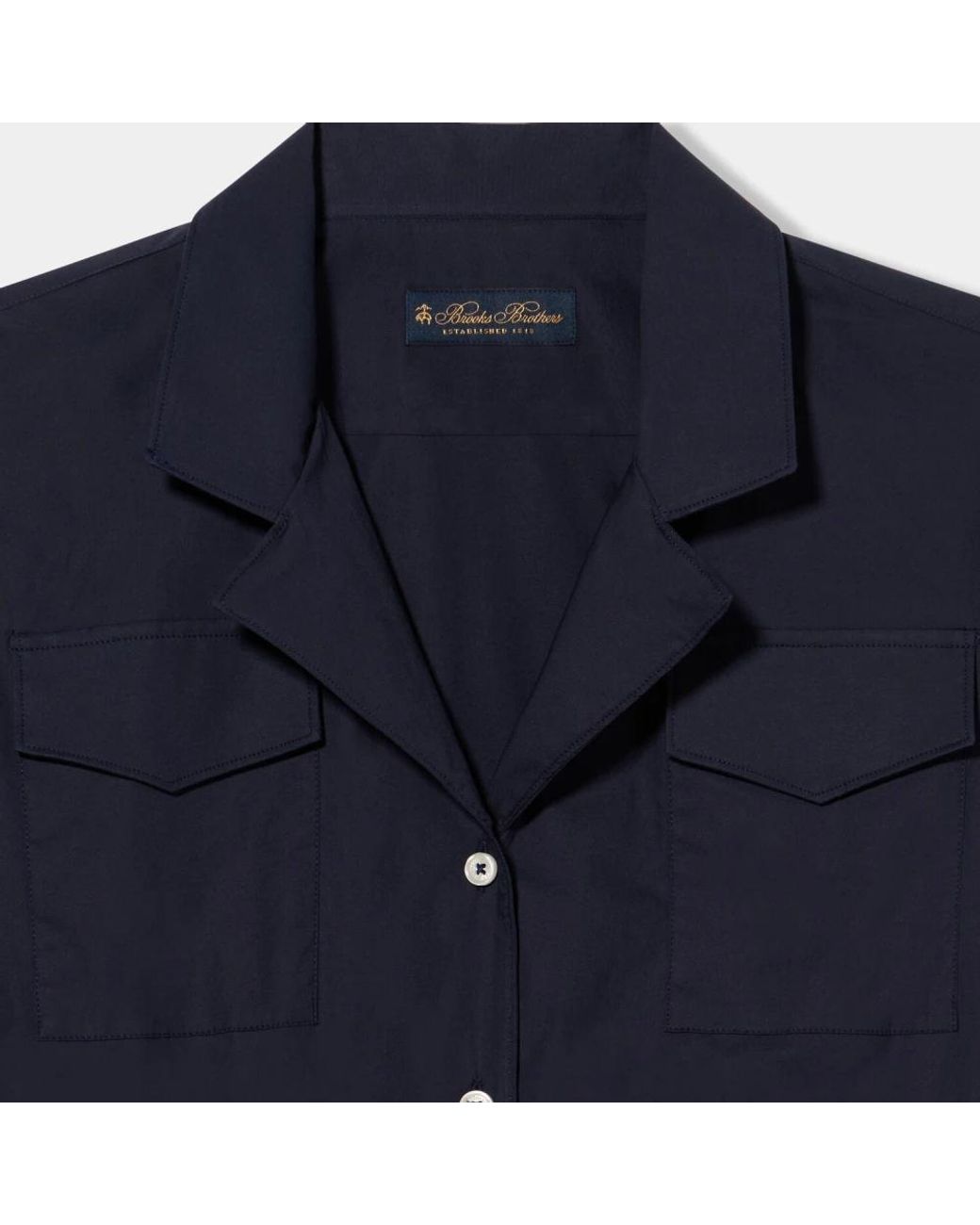 Brooks Brothers Blue Shirt Dresses
