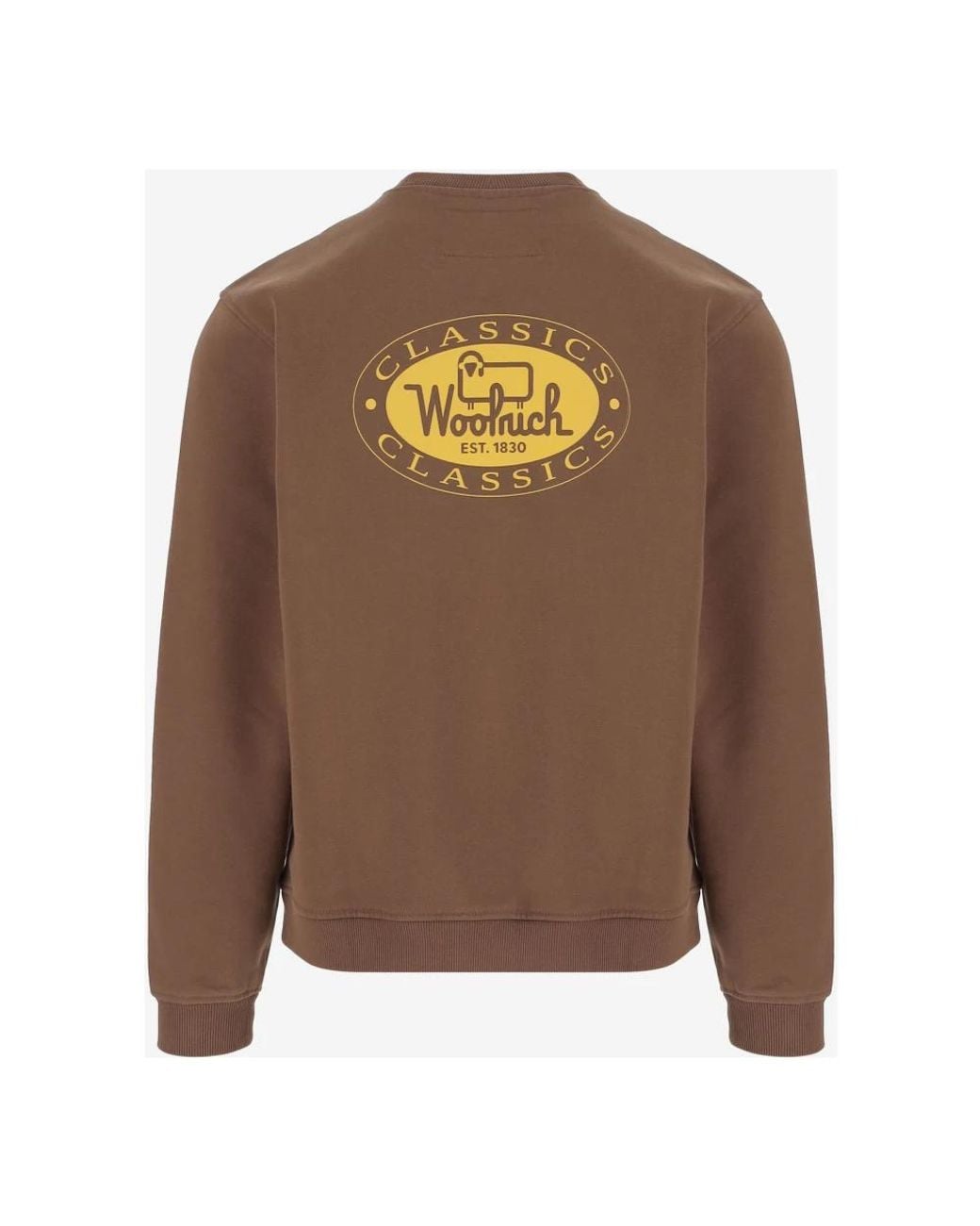 Woolrich Brown Sweatshirts for men