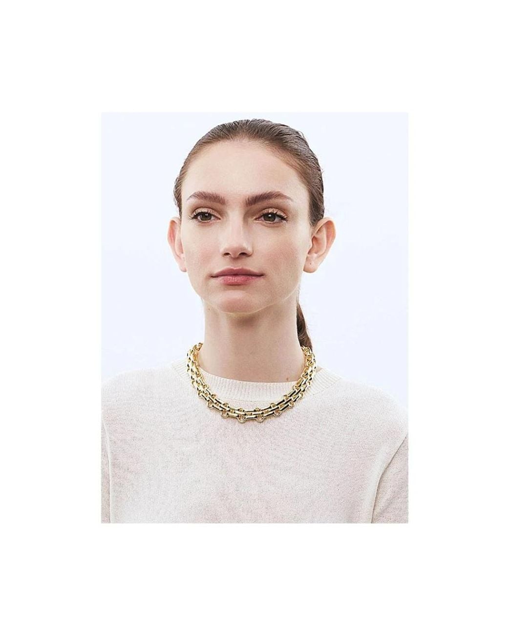 Vanessa Baroni Metallic Necklaces