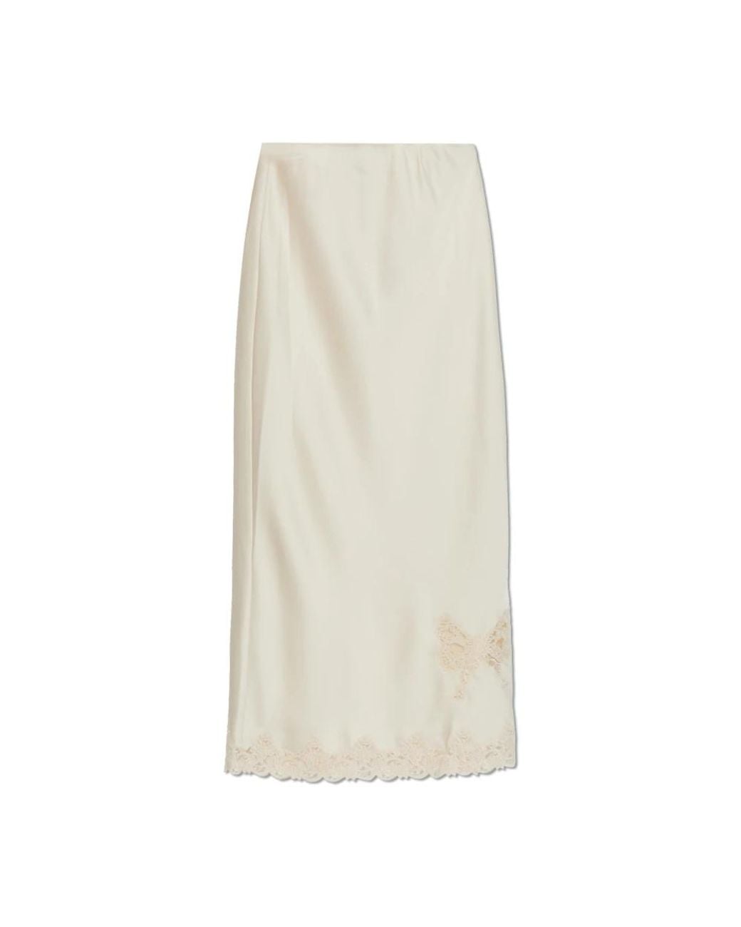 Midi Skirts LoveShackFancy de color Natural