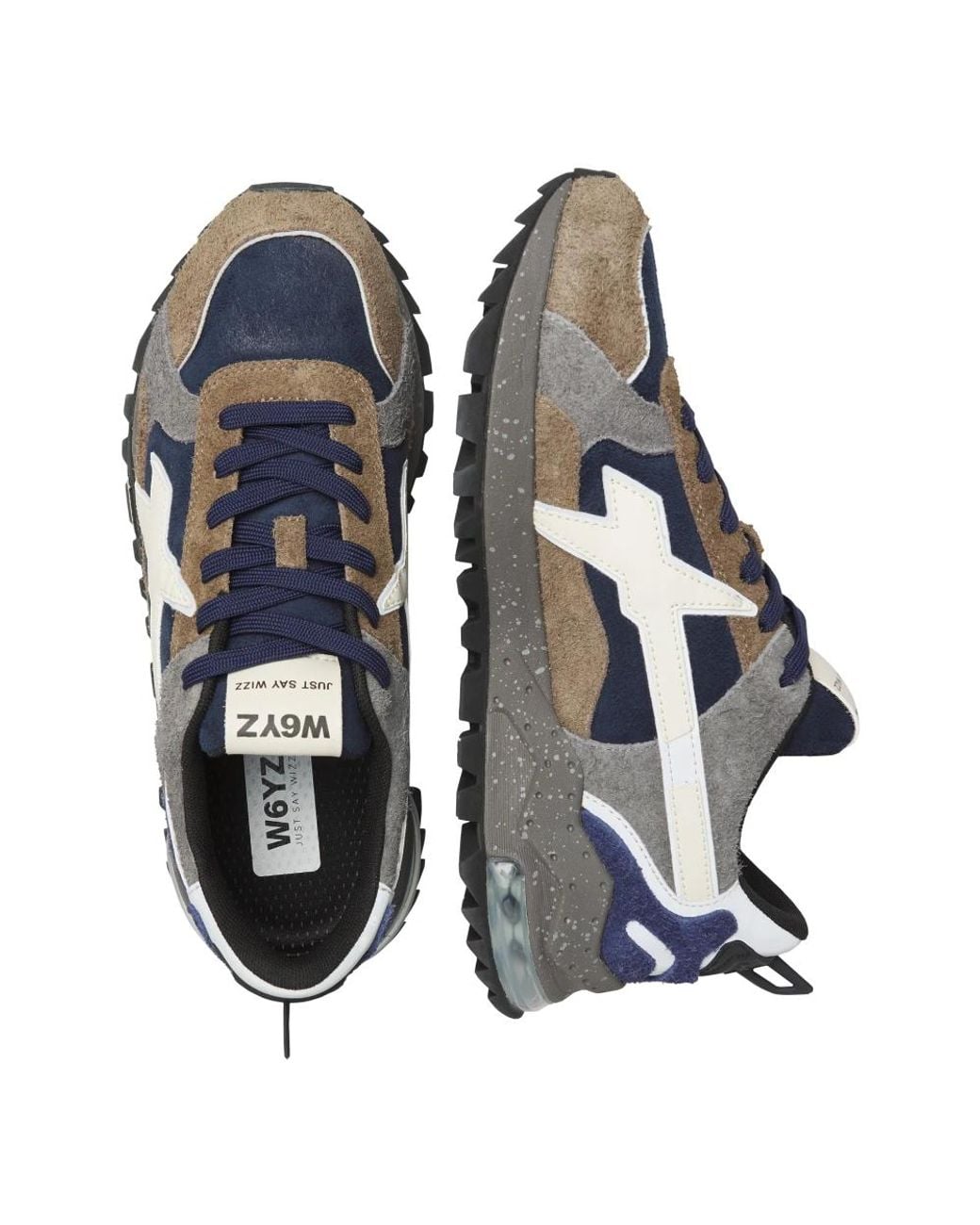 W6yz Blue Sneakers for men