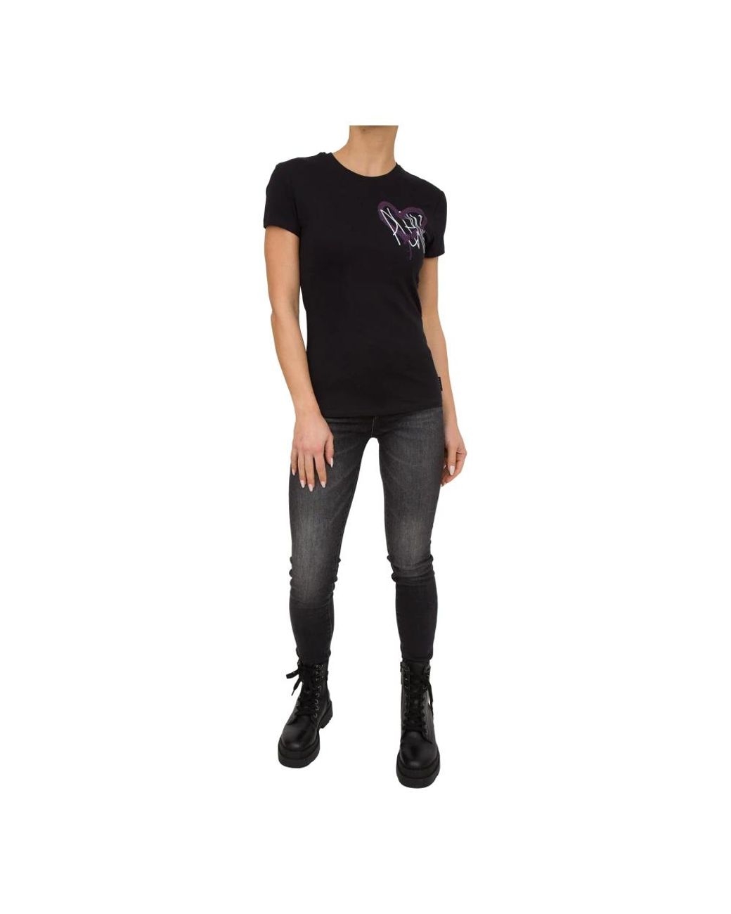 Philipp Plein Black T-Shirts