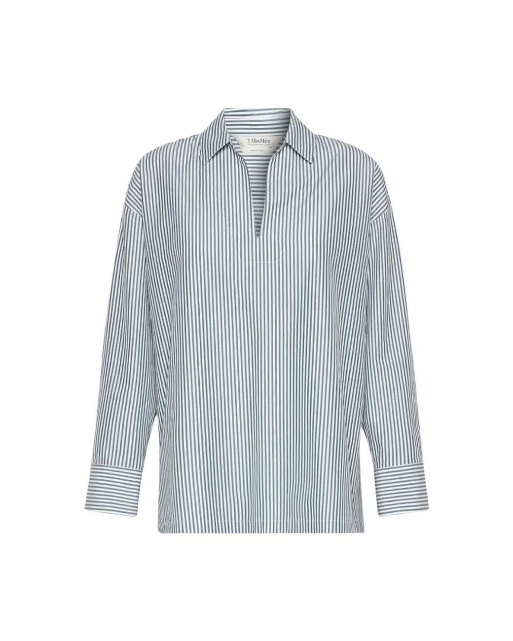 Blouses Max Mara de color Blue