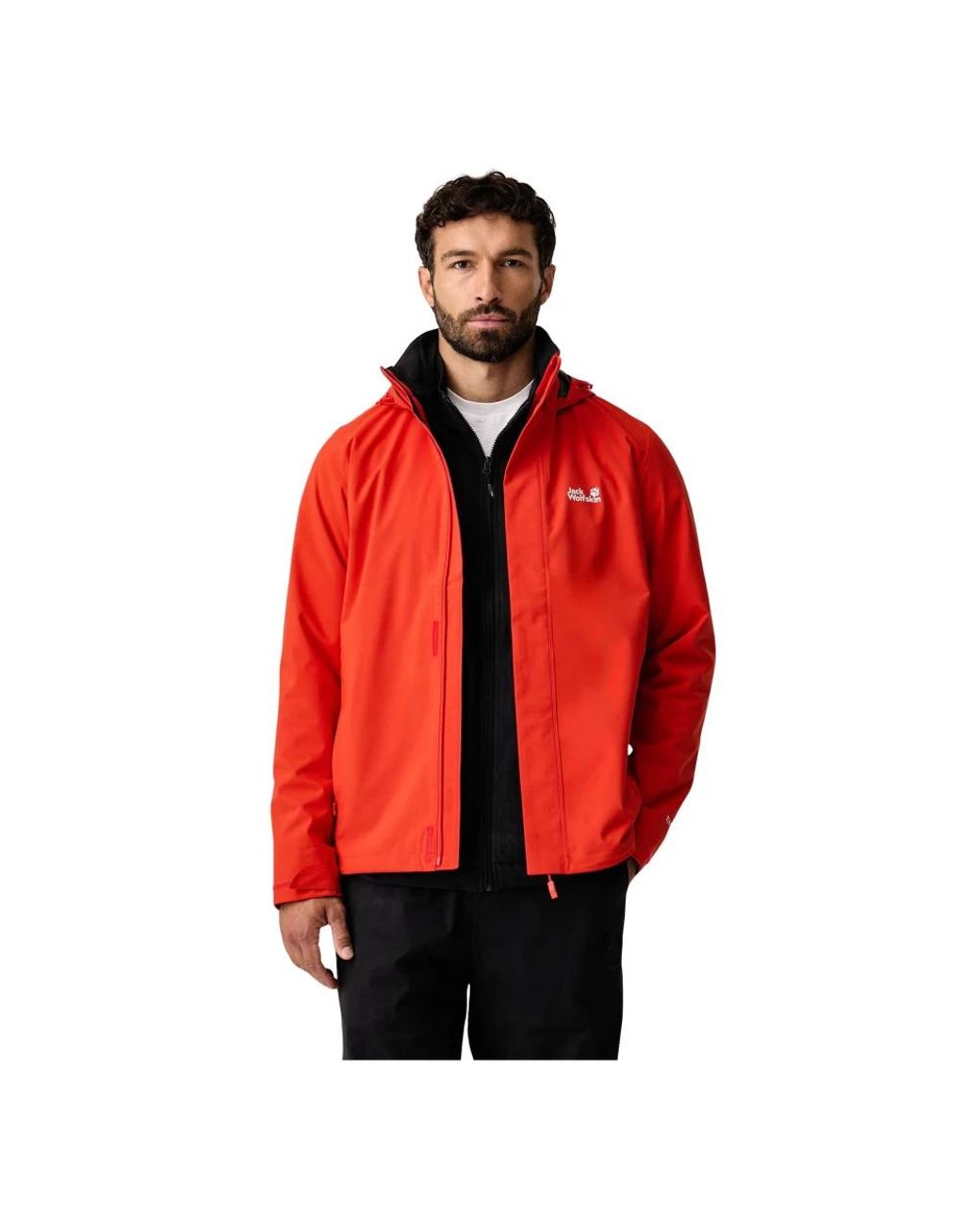 Jack Wolfskin Trailtime 2L Jacket in het Red voor heren