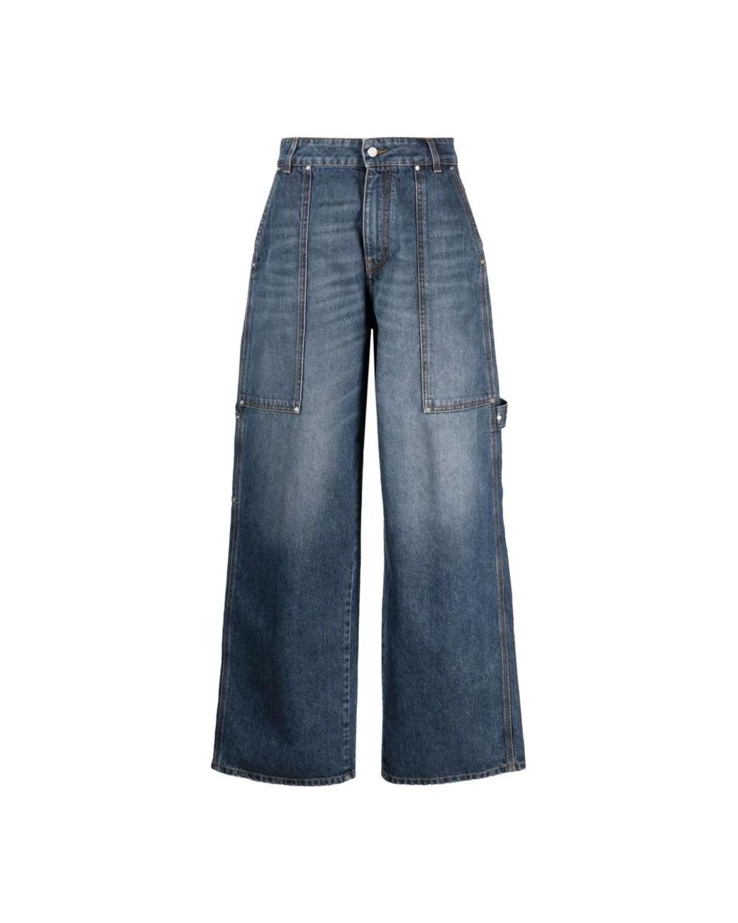 Stella McCartney Blue Wide Jeans