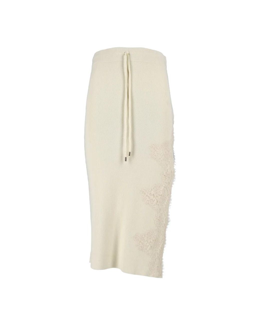 Ermanno Scervino Natural Midi Skirts