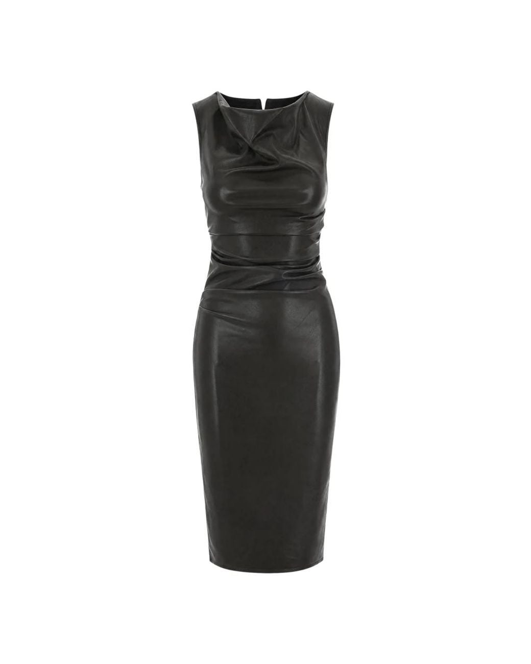 Patrizia Pepe Black Midi Dresses